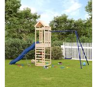 vidaXL Set da Gioco da Esterno in Legno Massello di Pino