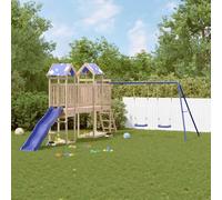 vidaXL Set da Gioco da Esterno in Legno Massello di Pino