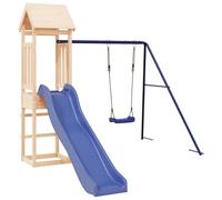 vidaXL Set da Gioco da Esterno in Legno Massello di Pino