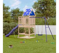 vidaXL Set da Gioco da Esterno in Legno Massello di Pino