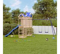 vidaXL Set da Gioco da Esterno in Legno Massello di Pino