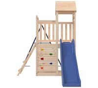 vidaXL Set da Gioco da Esterno in Legno Massello di Pino