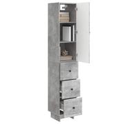 vidaXL Set di 2 armadi da 33 x 34,5 x 90 cm, in legno ingegneristico, set funzionale di mobili per interni, elegante arredo per esterni, salvaspazio, design versatile