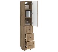 vidaXL Set di 2 armadi da 33 x 34,5 x 90 cm, in legno ingegneristico, set funzionale di mobili per interni, elegante arredo per esterni, salvaspazio, design versatile