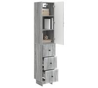 vidaXL Set di 2 armadi da 33 x 34,5 x 90 cm, in legno ingegneristico, set funzionale di mobili per interni, elegante arredo per esterni, salvaspazio, design versatile