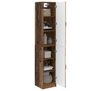 vidaXL Set di 2 armadi in legno invecchiato di ingegneria, set di mobili di lusso, divano versatile, decorazione elegante, soggiorno chic, design moderno