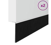 vidaXL Set di 2 guarnizioni autoadesive per porte, colore bianco, 100 cm, altre idee di design rettangolari, moderne, tra cui mobili, arte e illuminazione