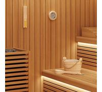 vidaXL Set di Accessori per Sauna 4 pcs Marrone