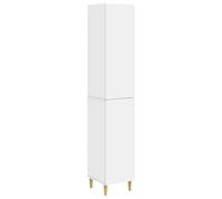 vidaXL Set di armadi 2 pcs Bianco 33 x 34,5 x 90 cm