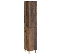 vidaXL Set di armadi 2 pcs Legno antico 33 x 34,5 x 90 cm