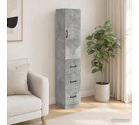 vidaXL Set di armadi 2 pz 33 x 34,5 x 87 cm Legno ingegnerizzato