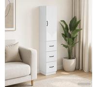 vidaXL Set di armadi 2 pz 33 x 34,5 x 87 cm Legno ingegnerizzato