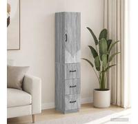 vidaXL Set di armadi 2 pz 33 x 34,5 x 87 cm Legno ingegnerizzato
