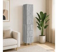 vidaXL Set di armadi 2 pz 33 x 34,5 x 90 cm Legno ingegnerizzato