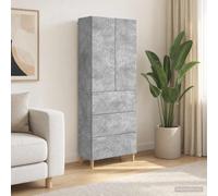 vidaXL Set di armadi 2 pz 66 x 34,5 x 90 cm Legno ingegnerizzato