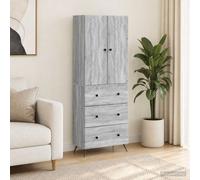 vidaXL Set di armadi 2 pz 66 x 34,5 x 90 cm Legno ingegnerizzato