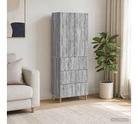 vidaXL Set di armadi 2 pz 66 x 34,5 x 90 cm Legno ingegnerizzato