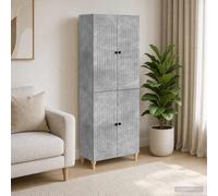 vidaXL Set di armadi 2 pz Legno ingegnerizzato