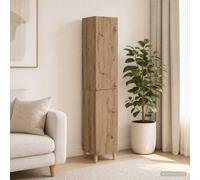 vidaXL Set di armadi 2 pz Legno ingegnerizzato
