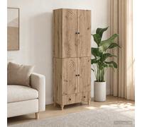 vidaXL Set di armadi 2 pz Legno ingegnerizzato