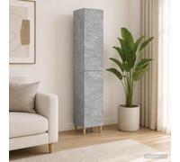 vidaXL Set di 2 armadi, 33 x 34,5 x 90 cm, in legno di ingegneria, mobili eleganti, salvaspazio, set modulare e multifunzionale, pratici per una casa moderna