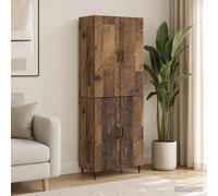 vidaXL Set di 2 armadi, 66 x 34,5 x 89,5 cm, set di mobili convenienti, collezioni moderne, tavoli regolabili ergonomici per piccoli spazi
