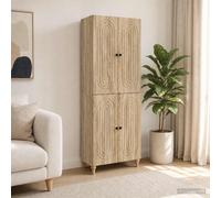vidaXL Set di armadi 2 pz Legno ingegnerizzato