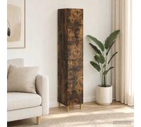 vidaXL Set di 2 armadi, 33 x 34,5 x 90 cm, in legno di ingegneria, mobili eleganti, salvaspazio, set modulare e multifunzionale, pratici per una casa moderna
