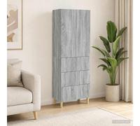 vidaXL Set di armadi 2 pz Legno ingegnerizzato