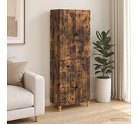 vidaXL Set di 2 armadi 66 x 34,5 x 90 cm, in legno di ingegneria, set di mobili elegante, sedie modulari moderne, design chic per soggiorno, sala da pranzo, funzionale, tutto geniale