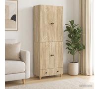 vidaXL Set di armadi 2 pz Legno ingegnerizzato