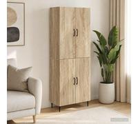 vidaXL Set di armadi 2 pz Rovere Sonoma Legno ingegnerizzato