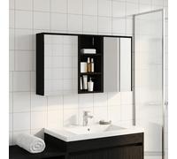 vidaXL Set di Armadi da Bagno 3 pz 116 x 16 x 62,5 cm