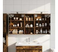 vidaXL Set di Armadi da Bagno 3 pz 116 x 16 x 62,5 cm