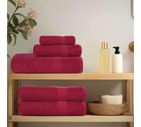 vidaXL Set di asciugamani 6 pezzi FROGN Bordeaux 360 g/m²
