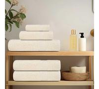 vidaXL Set di asciugamani 6 pezzi FROGN Crema 360 g/m²