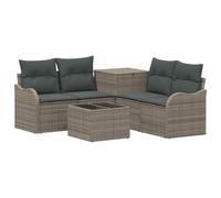 vidaXL Set di divani 6 pz Grigio e Grigio Scuro