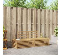 vidaXL Set di divani da esterno 3 Pezzo Bianco 182,5 x 63 x 73 cm