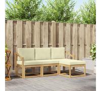 vidaXL Set di divani da esterno 4 pcs