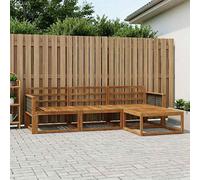 vidaXL Set di divani da esterno 4 pcs Naturale