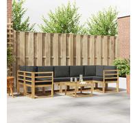vidaXL Set di divani da esterno 6 pcs
