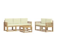vidaXL Set di divani da esterno, 6 pezzi, divano da esterno da giardino, mobile modulare moderno, lounge in patio, set per rilassarsi in terrazza