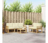 vidaXL Set di divani da esterno 6 pz