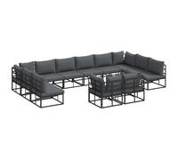 vidaXL Set di divani modulari per Il Giardino - Ideale per Il Tuo Patio o terrazza