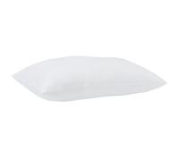 vidaXL Set di Lenzuola 140 x 200 cm con piumone e Cuscino in Microfibra Bianca, Rettangolare, Super Caldo, Perfetto per Ogni Stagione, con Design a Trapunta a Scatola, Traspirante e Lavabile in Lava