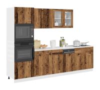 vidaXL Set di Mobili da Cucina 7 pz Lyon Legno Antico in Truciolato