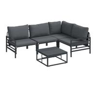 vidaXL Set di mobili da Esterno - Collezione Giardino Perfetta per Il Tuo Patio. Ideale per Rilassarsi sulla terrazza o divertirsi nel Giardino. Questo Set di divani è Ottimo per chiacchierare, Cena