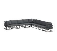 vidaXL Set di Mobili da Esterno - Il Giusto Comfort per Il Tuo Patio, Deck o Giardino. Sedute modulari Che Sono Sia Eleganti Che Resistenti al Tempo, perfette per Qualsiasi terrazza Moderna.