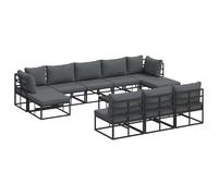 vidaXL Set di mobili da Esterno - Lounge modulare Perfetta per Il Tuo Patio, terrazza e Giardino. Design Moderno ed Elegante per goderti l'aria Aperta.