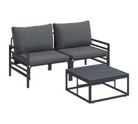 vidaXL Set di mobili da Esterno Perfetto per Il Tuo Giardino o Patio. Va benissimo per la terrazza, Il Balcone o Il Prato. Ideale Anche per Il Portico, Il Cortile o Il Giardino. Perfetto per rilassa